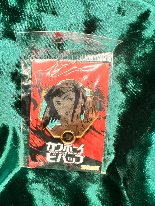Zen Monkey Studios Faye Valentine Golden Series Cowboy Bebop Enamel Pin