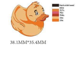 Duck Pin Orange Glitter Le 10 Pre Order