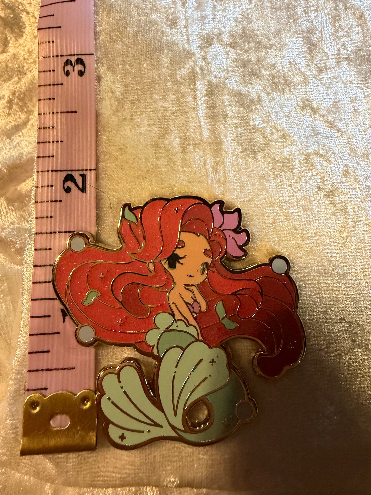 Ariel Sea Princess Enamel Pin - Xhilyn Fan-Made Collectible
