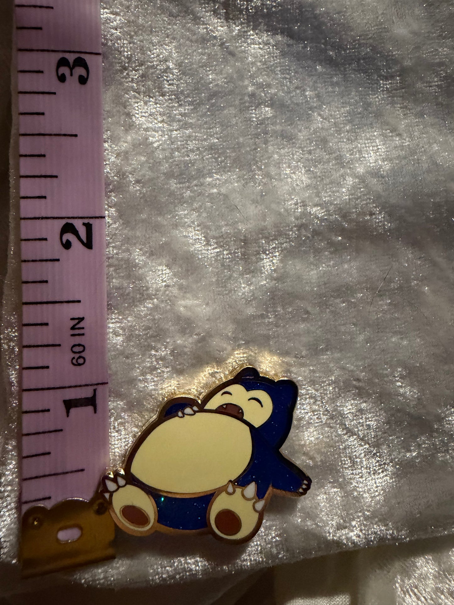 Snorlax Shiny Hard Enamel Pin | **Rare Pokémon Gold-Plated Collectible** - Hype Pins