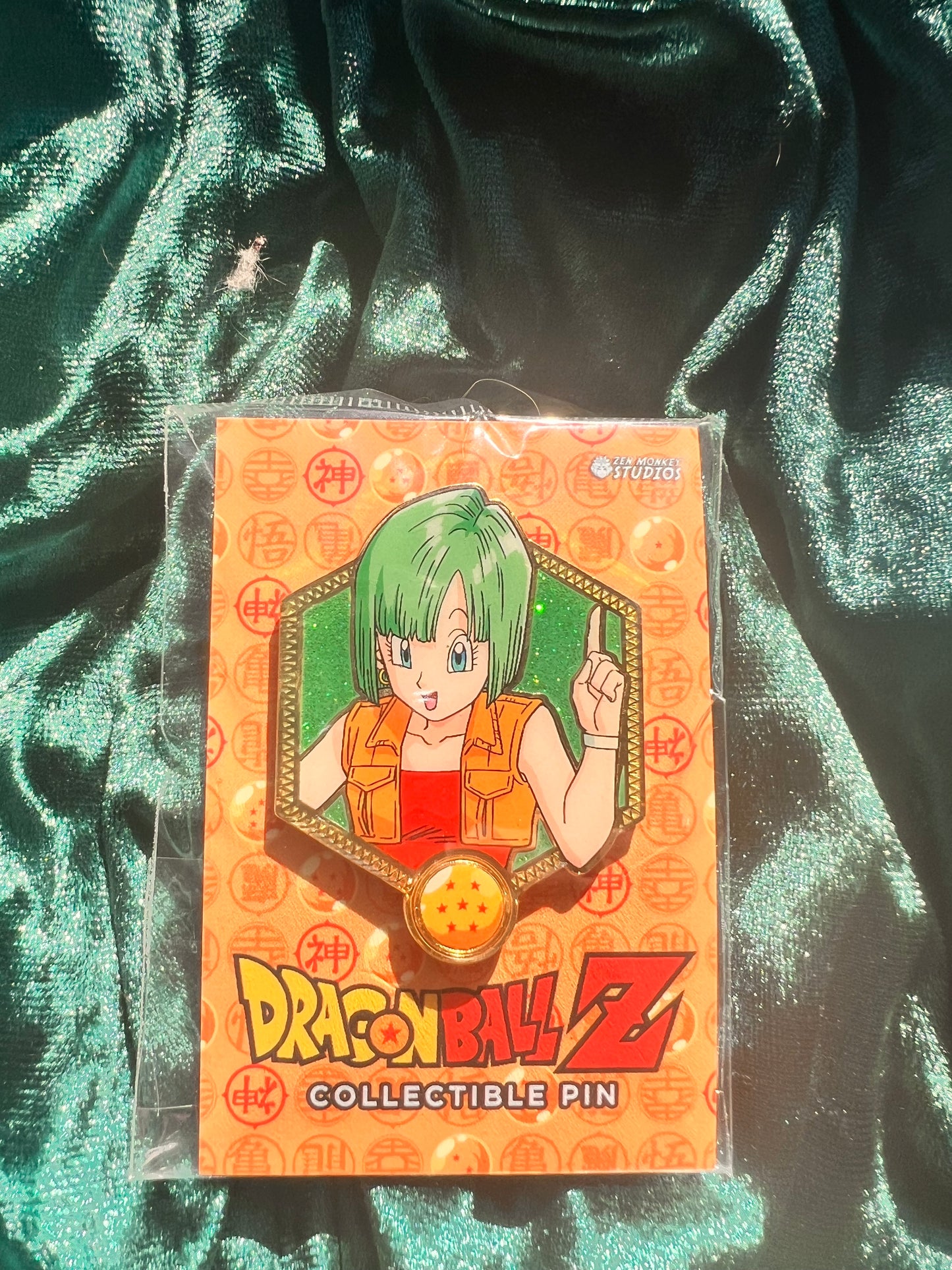 Zen Monkey Studios  Bulma Golden Series 2 DBZ Pin