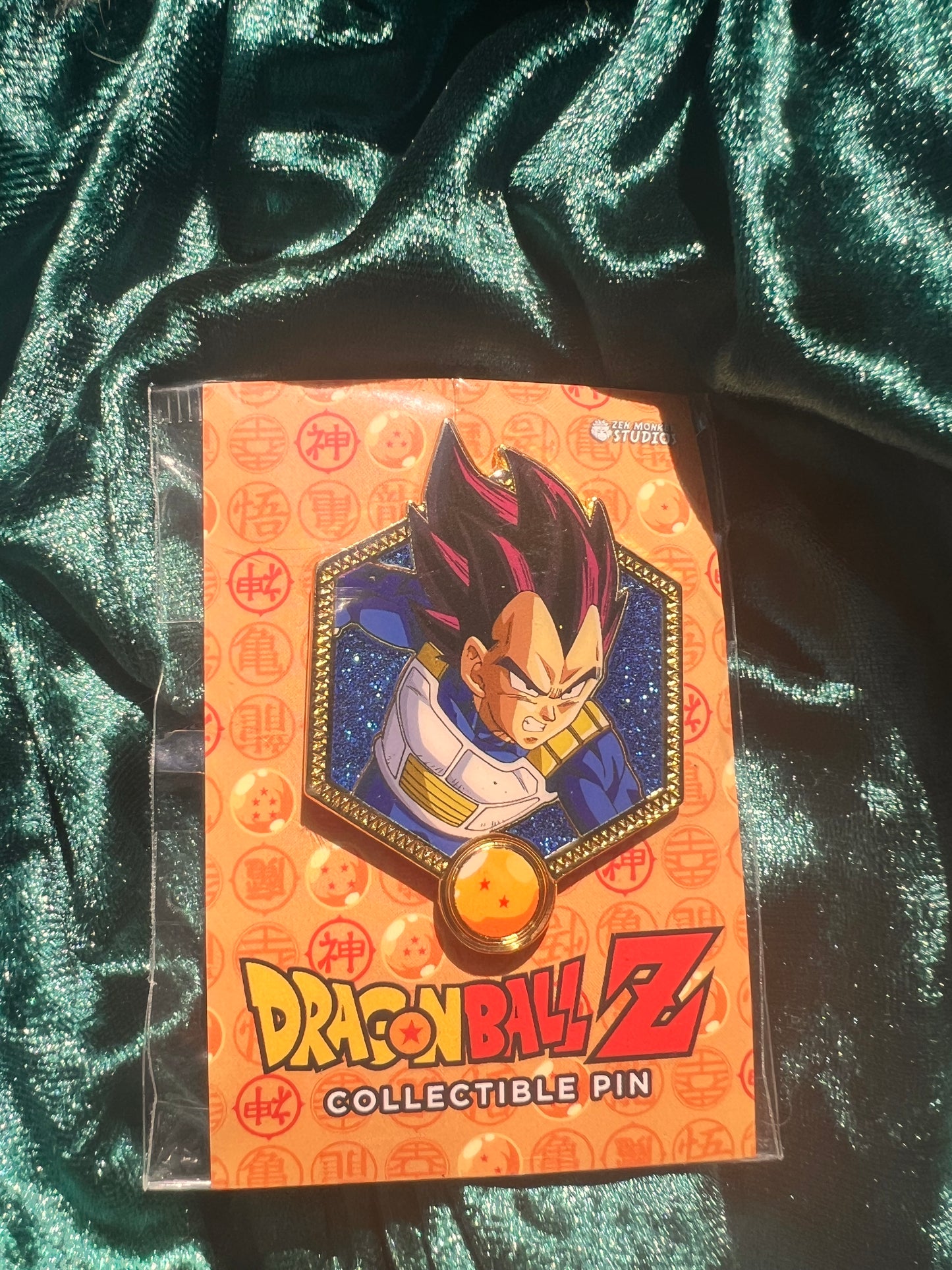 Vegeta Golden Series 2 Pin | ZMS DBZ Collectible Pin