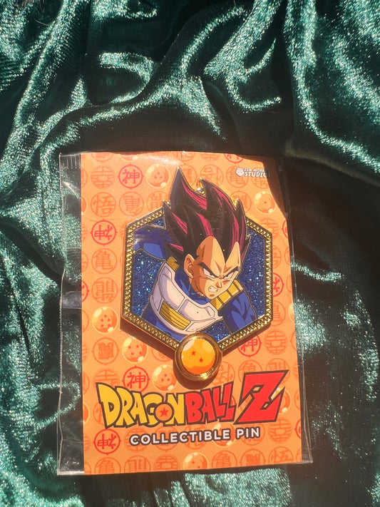 Vegeta Golden Series 2 Pin | ZMS DBZ Collectible Pin