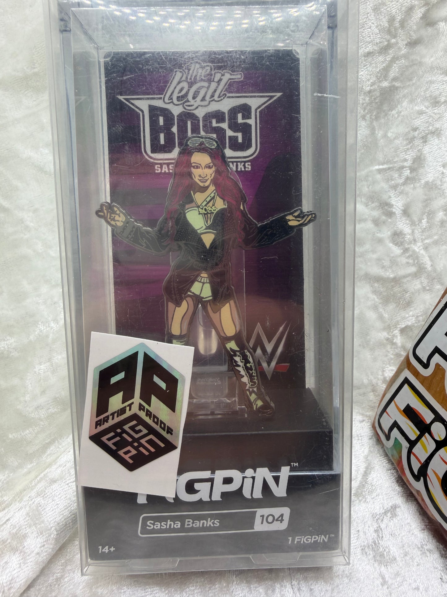 Sasha Banks FiGPiN #104 Artist Proof (36 Made) - Unlocked WWE Pin