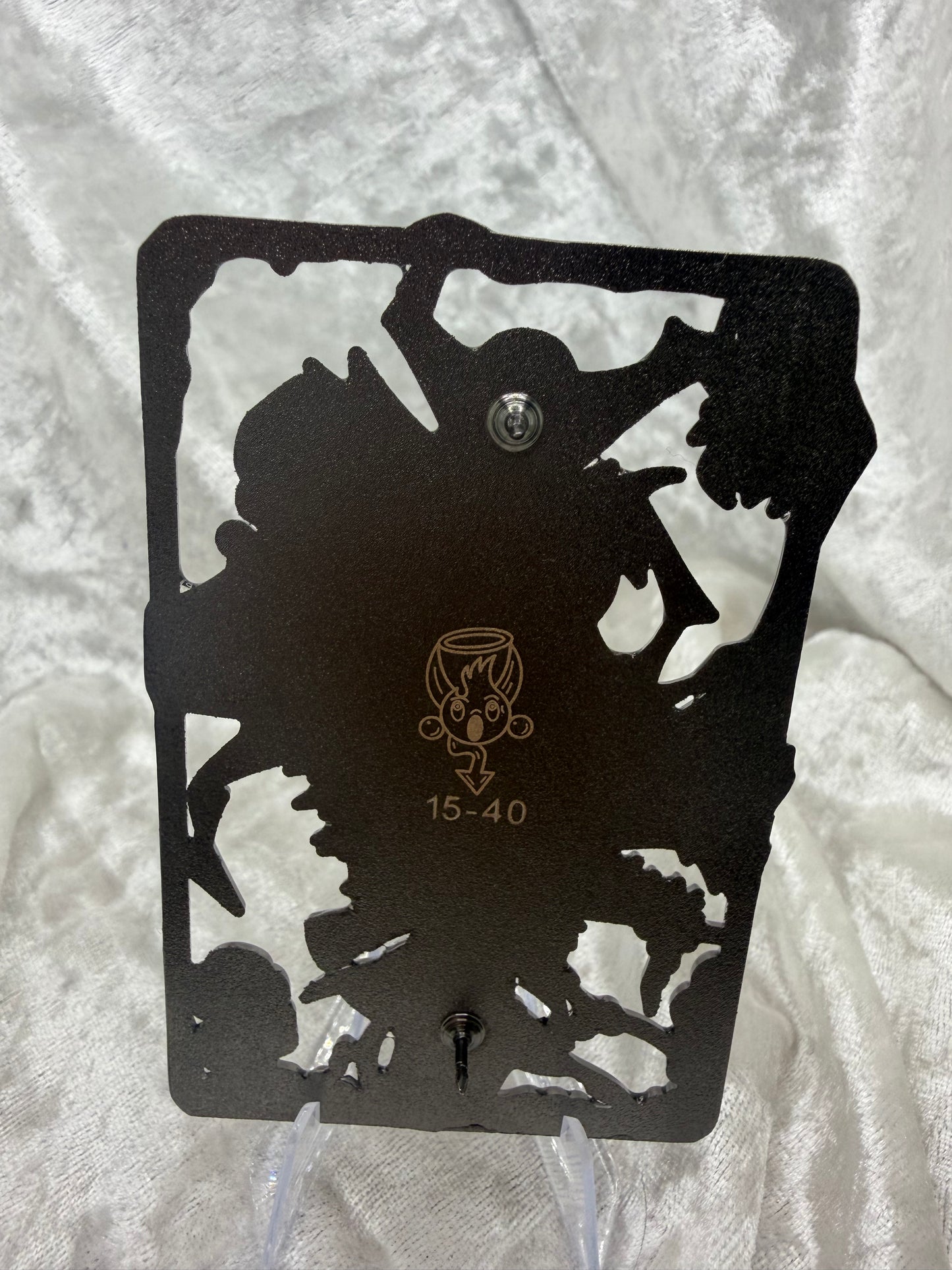 Spawn & Gunslinger Spawn Black & White Card Mashup Fan-Made Pin By Bendiesticks