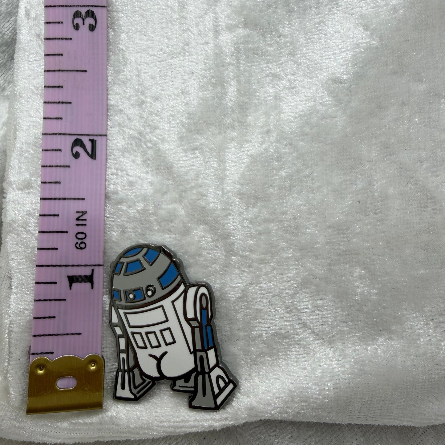 Artooty Droid Butt Enamel Pin - Brian Cook Parody