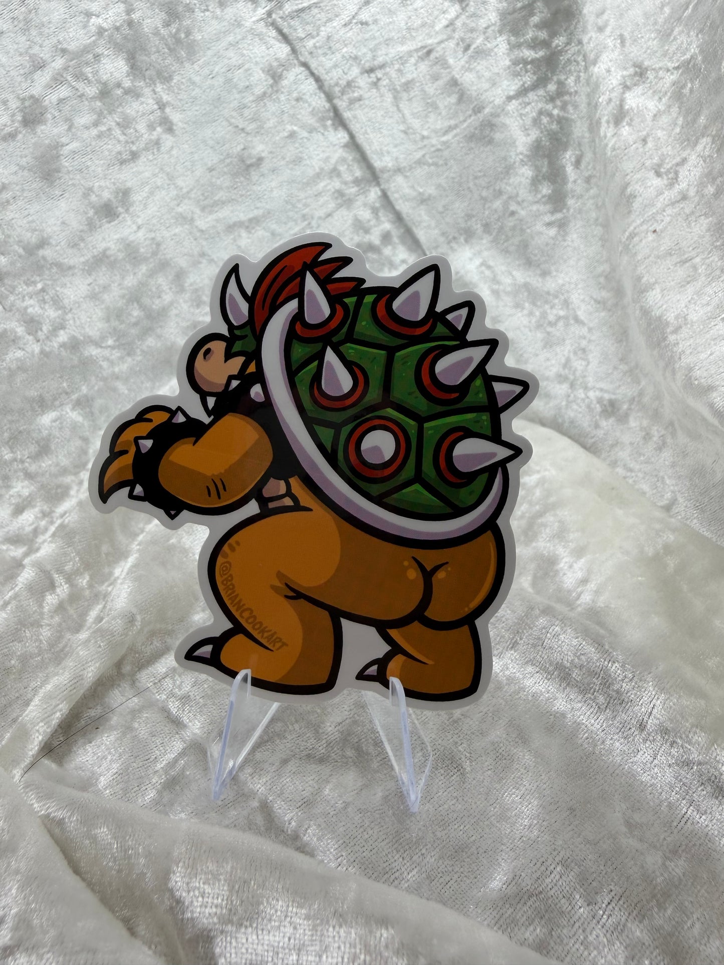 Bowsie BUTT Sticker by Brian Cook