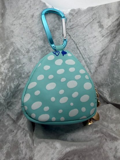 Fin Palz mini ITA bag shark keychain: Whale shark (blue with spots)