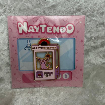 Fan-Made Espeon Hard Enamel Pin (Naytendo)