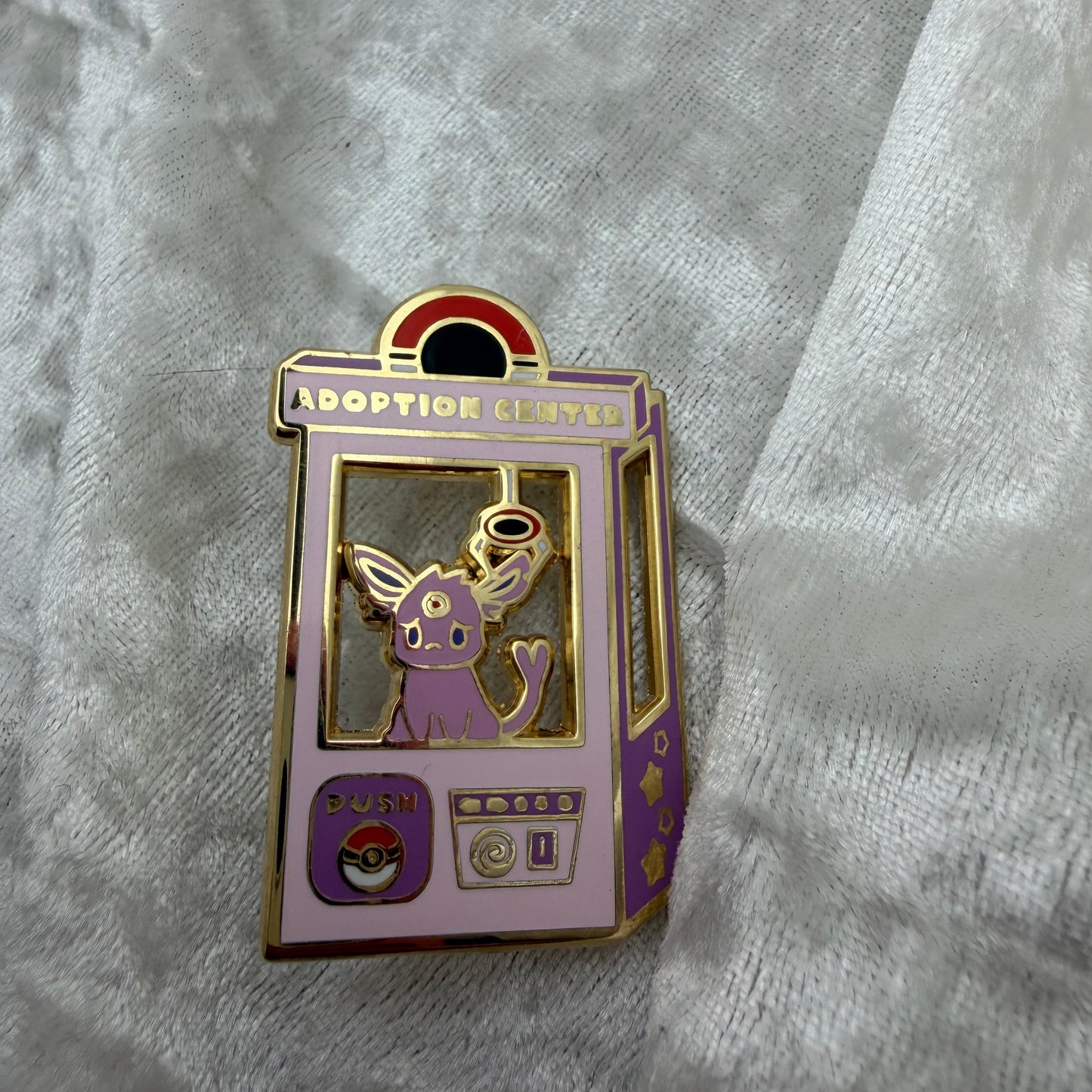Fan-Made Espeon Hard Enamel Pin (Naytendo)