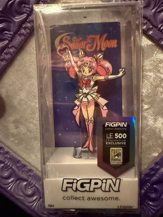 Super Sailor Chibi Moon FiGPiN #2053 | Sailor Moon SDCC LE 500 Exclusive