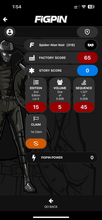 Load image into Gallery viewer, FiGPiN #316 Marvel Spider-Man Noir Locked
