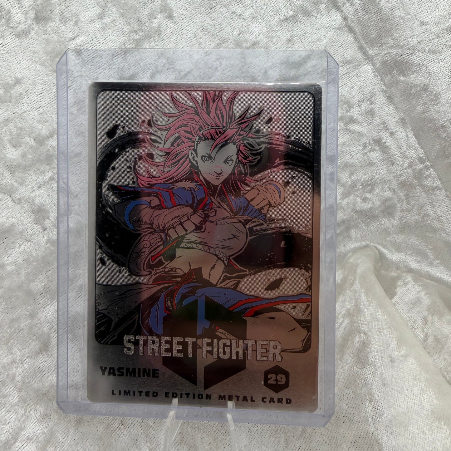 Udon Exclusive SDCC 2026 Street Fighter Yasmine Metal Card