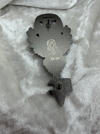 Life & Death Key Bendiesticks Mascot LE Pin - White & Silver - 3 Inch