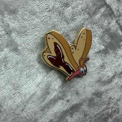 Bread and Butterfly Pin by Unicorn Crafts | Fan Made