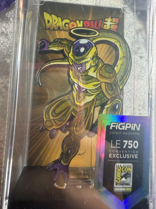 SDCC 2026 Golden Frieza FiGPiN 1912 | LE 750 Exclusive
