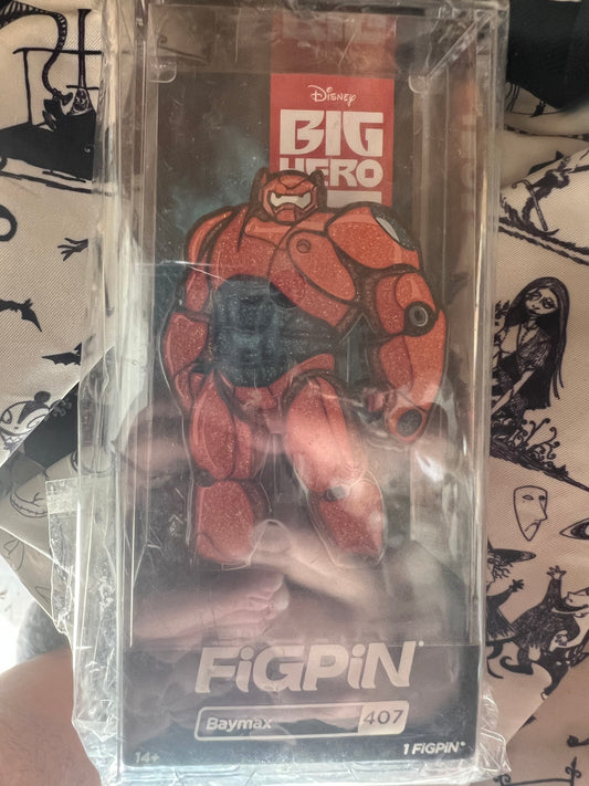 FiGPiN Armored Baymax Chase Red #407 Locked