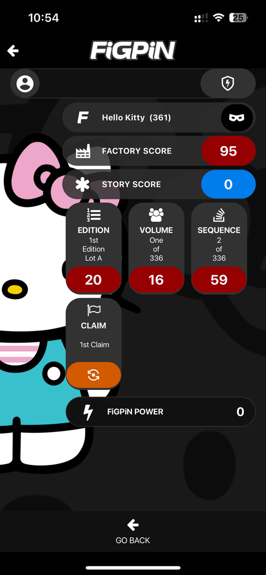 FiGPiN Hello Kitty 361 Chase Locked