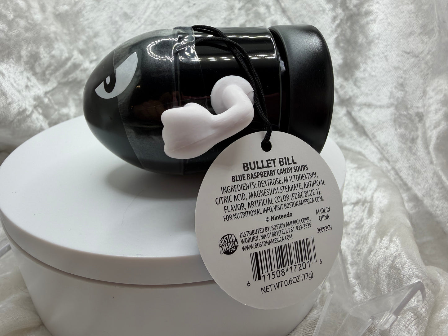 Super Mario Bullet Bill Sours Tin