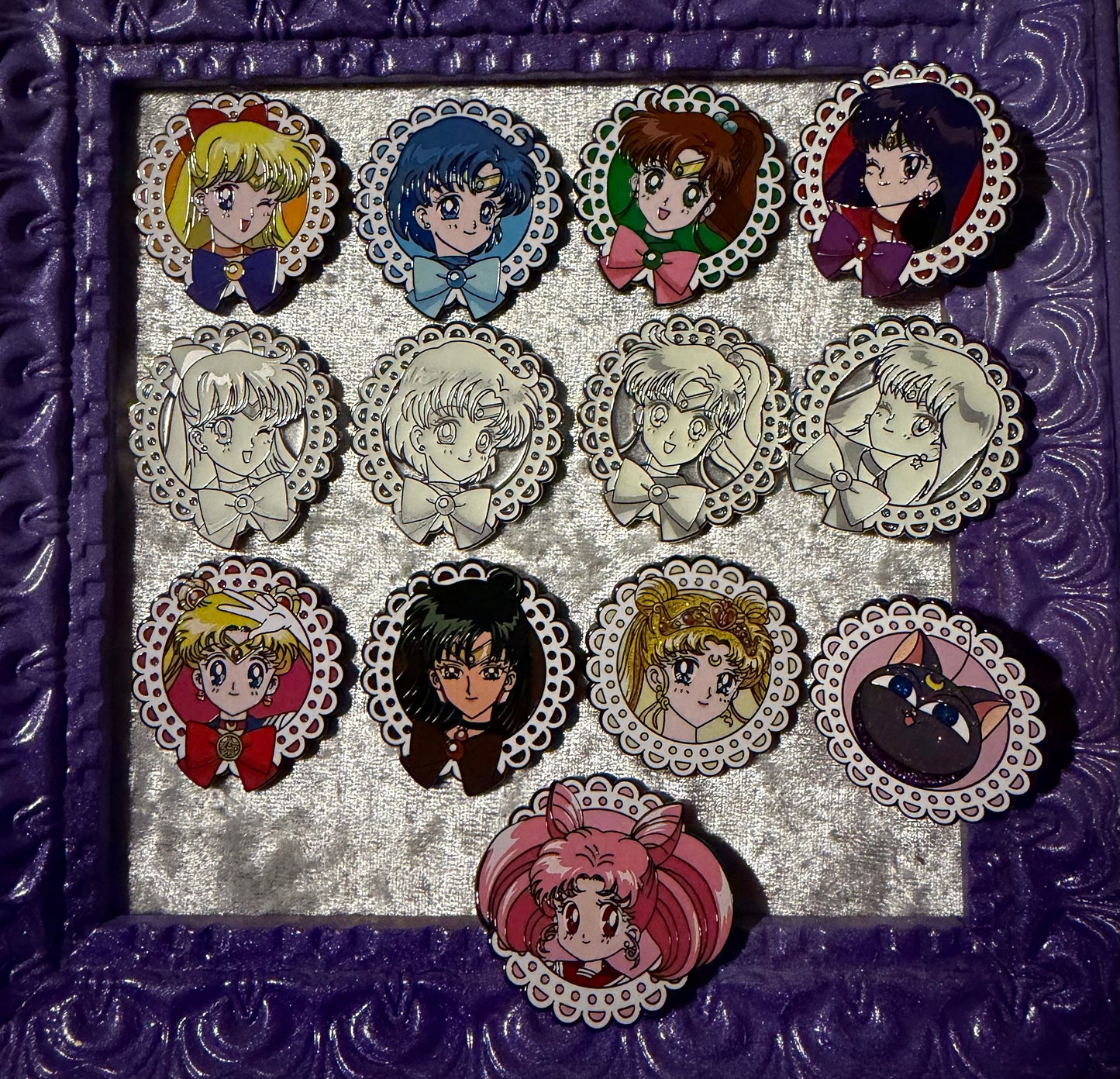 FiGPiN Mystery Mini Sailor Moon Series 2 Complete Set of 13 - Hyper Full Set