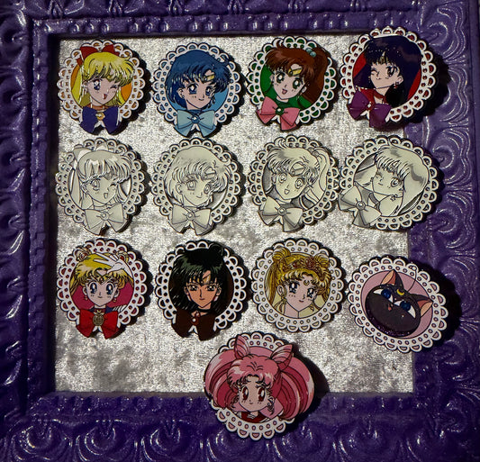 FiGPiN Mystery Mini Sailor Moon Series 2 Complete Set of 13 - Hyper Full Set