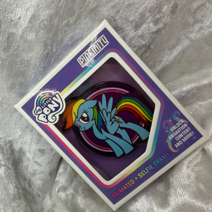 My Little Pony Rainbow Dash AR Enamel Pin | Pinfinity