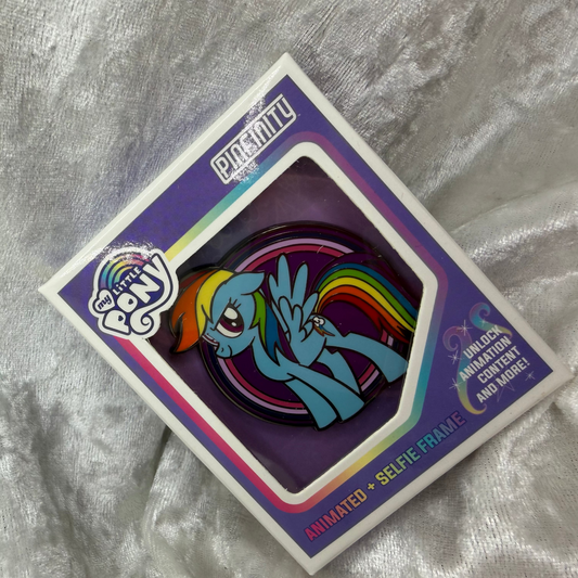 My Little Pony Rainbow Dash AR Enamel Pin | Pinfinity