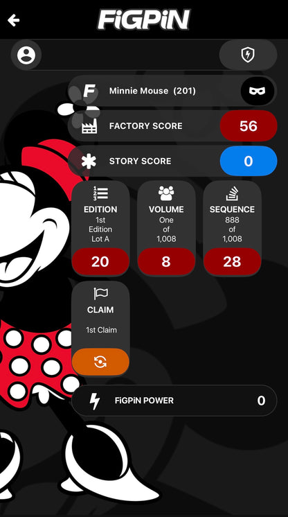 FiGPiN Disney D23 Expo 2019 Mickey & Minnie Mouse Set - LE 1000 (Locked)