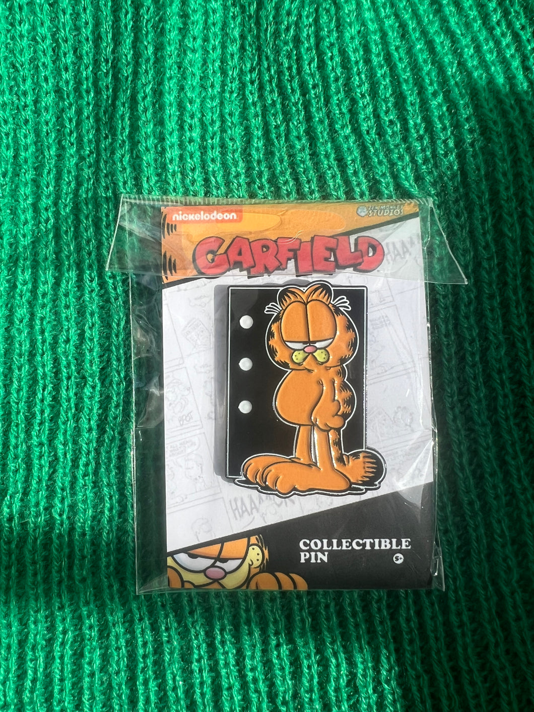 Zen Monkey Studios Garfield Pin