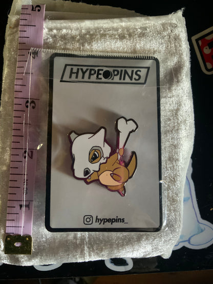 Cubone Enamel Pin | Pokémon Ground Type Collectible - Hype Pins