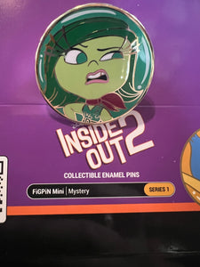 Mystery Mini FiGPiNS Inside Out 2 Disgust Common Y582 Locked.