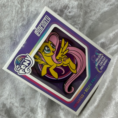 My Little Pony Fluttershy AR enamel pin by Pinfinity