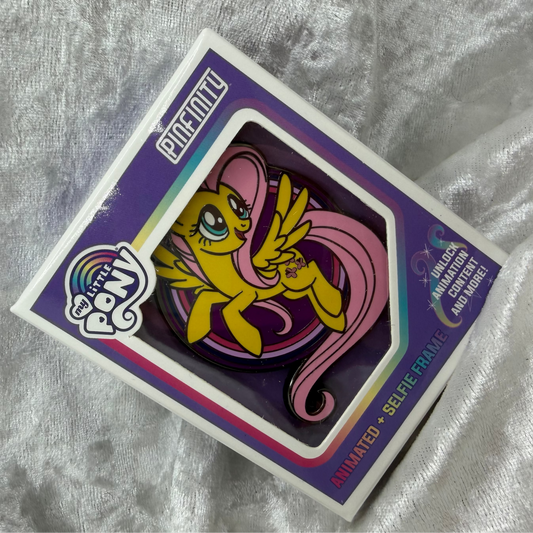 My Little Pony Fluttershy AR enamel pin by Pinfinity