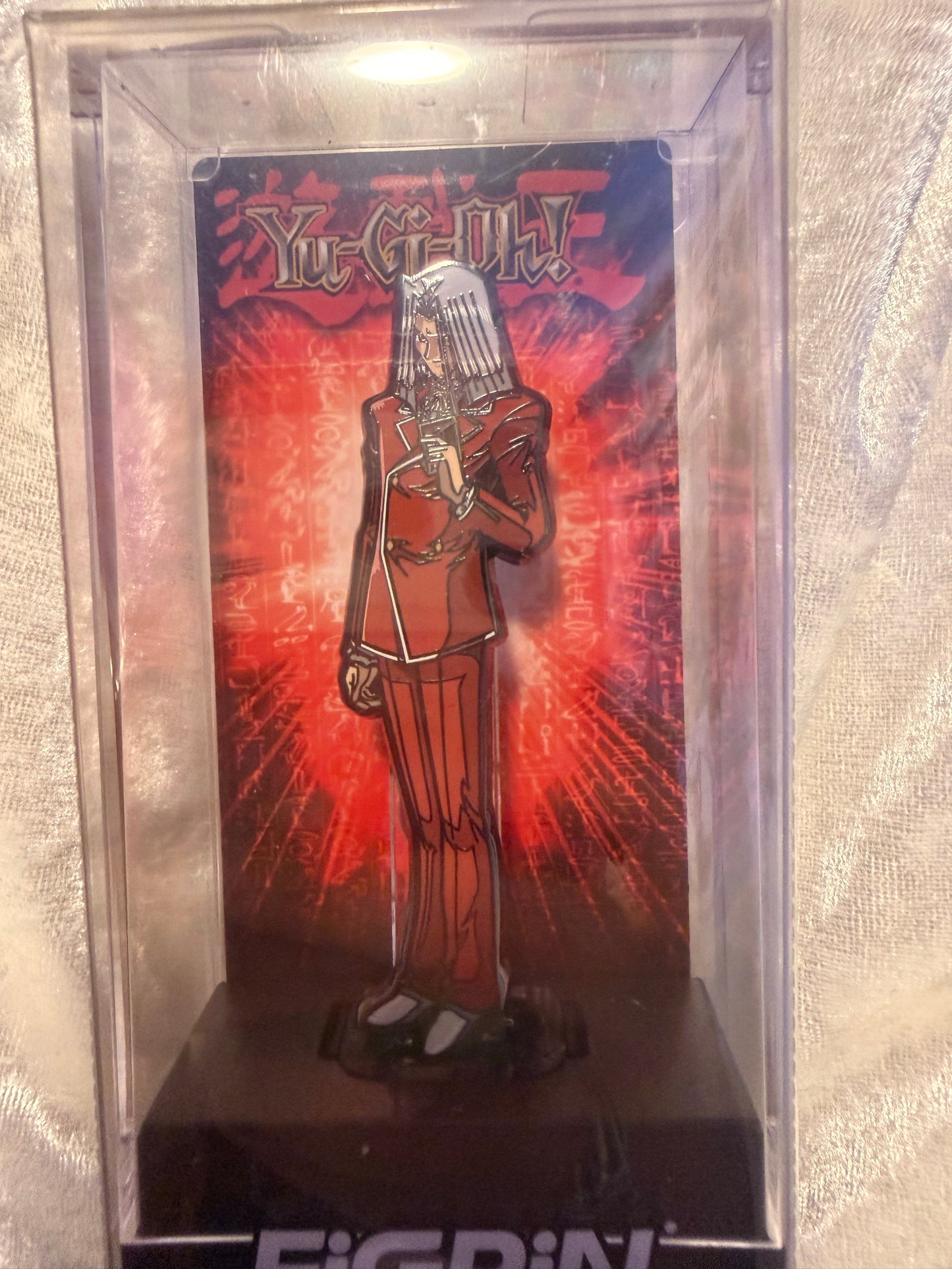Maximillion Pegasus FiGPiN #1059 Yu-Gi-Oh! 2022 L.A. Con LE1000 exclusive collectible pin