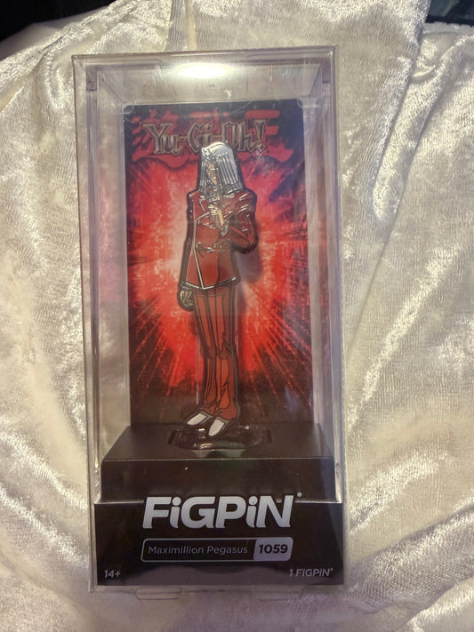 Maximillion Pegasus FiGPiN #1059 Yu-Gi-Oh! 2022 L.A. Con LE1000 exclusive collectible pin