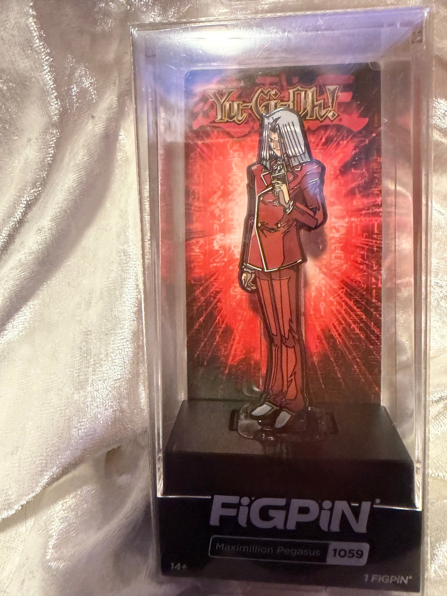 Maximillion Pegasus FiGPiN #1059 Yu-Gi-Oh! LACC 2022 exclusive collectible pin