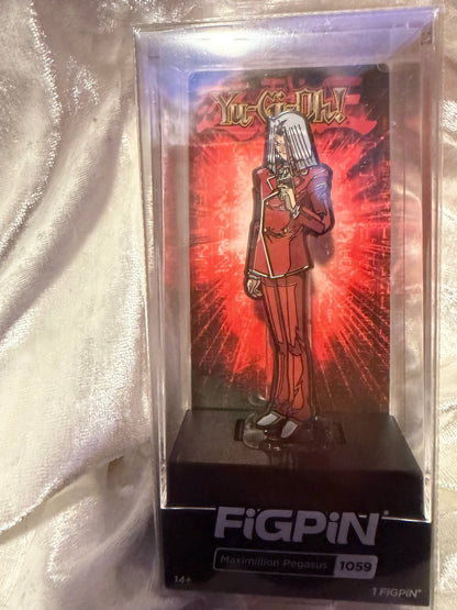 Maximillion Pegasus FiGPiN #1059 Yu-Gi-Oh! LACC 2022 exclusive collectible pin