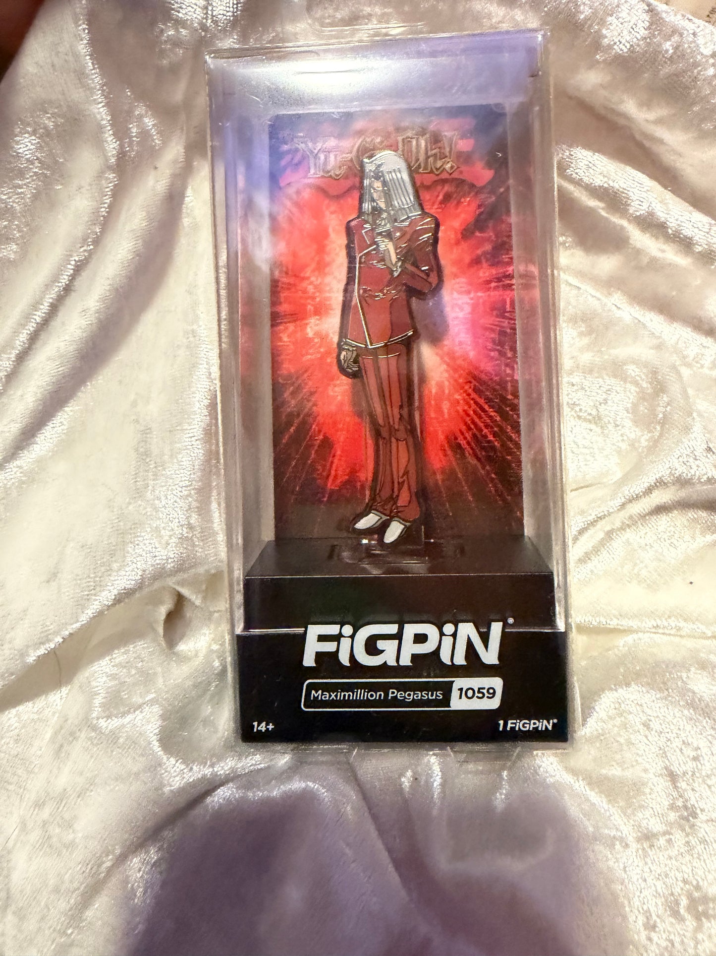 Maximillion Pegasus FiGPiN #1059 Yu-Gi-Oh! LACC 2022 exclusive collectible pin