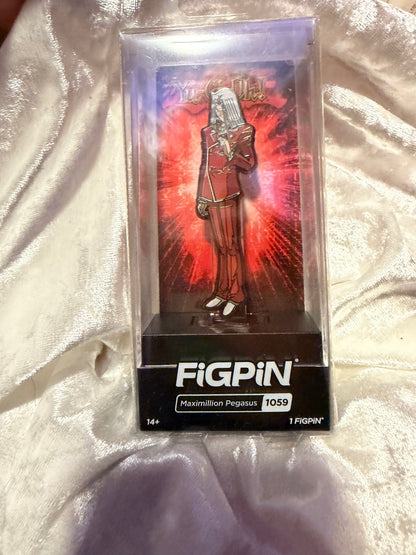 Maximillion Pegasus FiGPiN #1059 Yu-Gi-Oh! LACC 2022 exclusive collectible pin