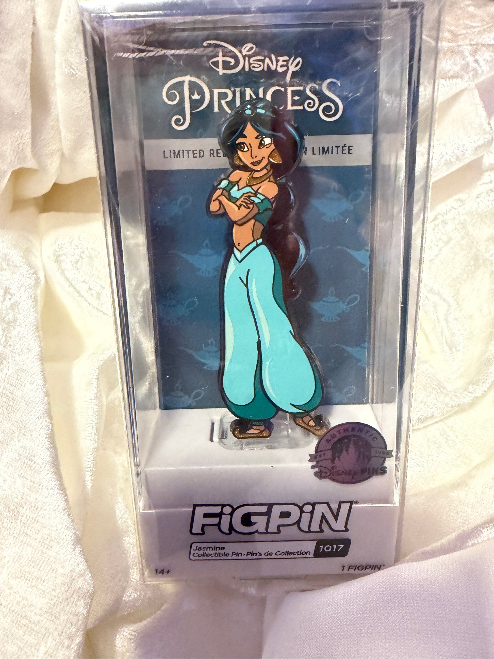 Princess Jasmine FiGPiN #1017 Disney Parks exclusive collectible pin