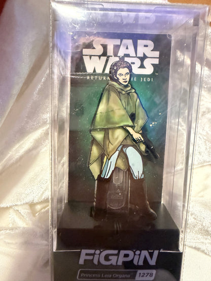 Princess Leia Organa FiGPiN #1278 Star Wars Celebration exclusive collectible pin