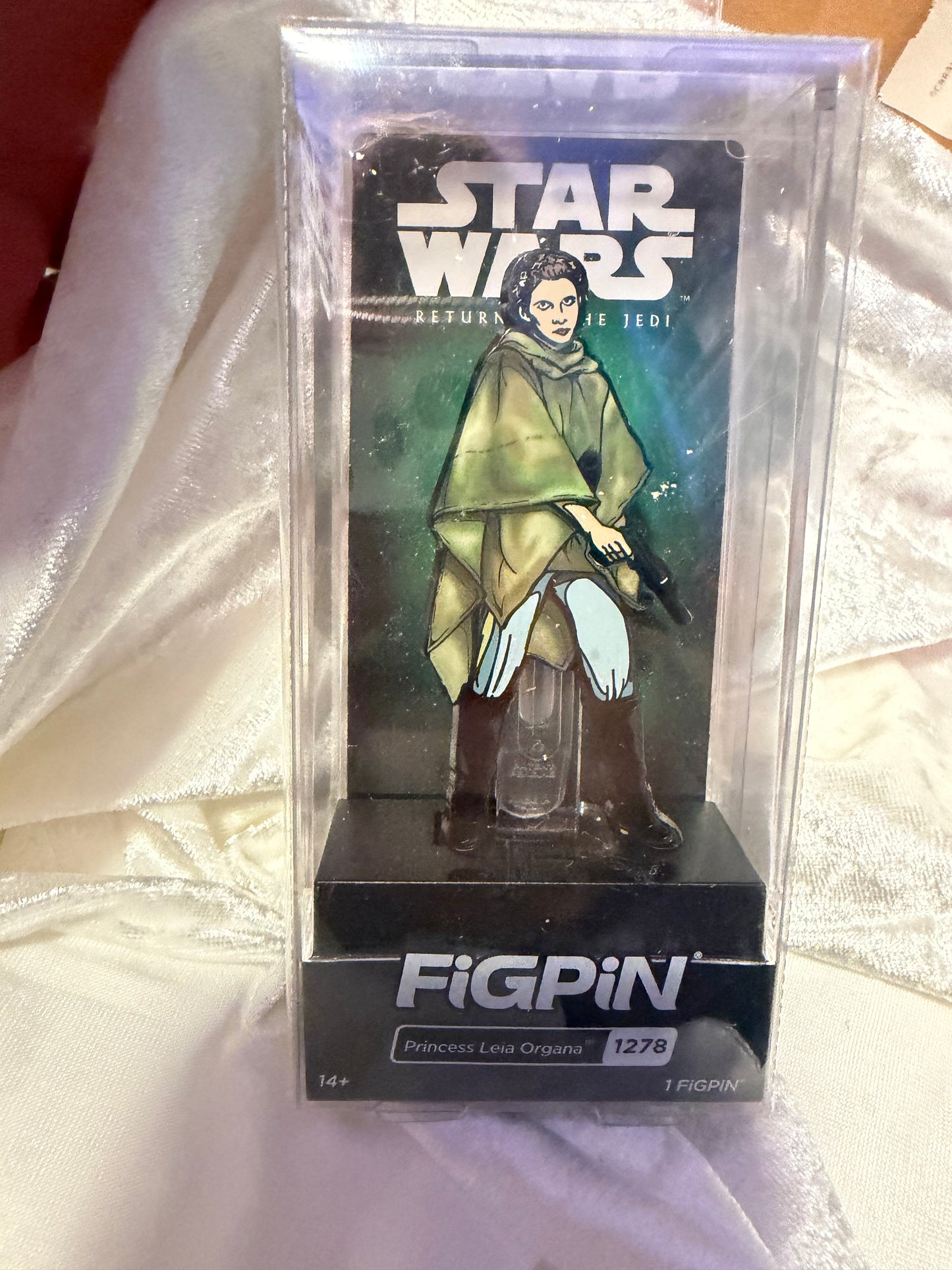 Princess Leia Organa FiGPiN #1278 Star Wars Celebration exclusive collectible pin
