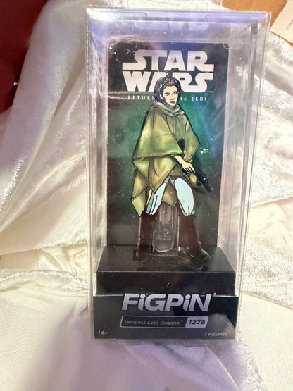 Princess Leia Organa FiGPiN #1278 Star Wars Celebration exclusive collectible pin