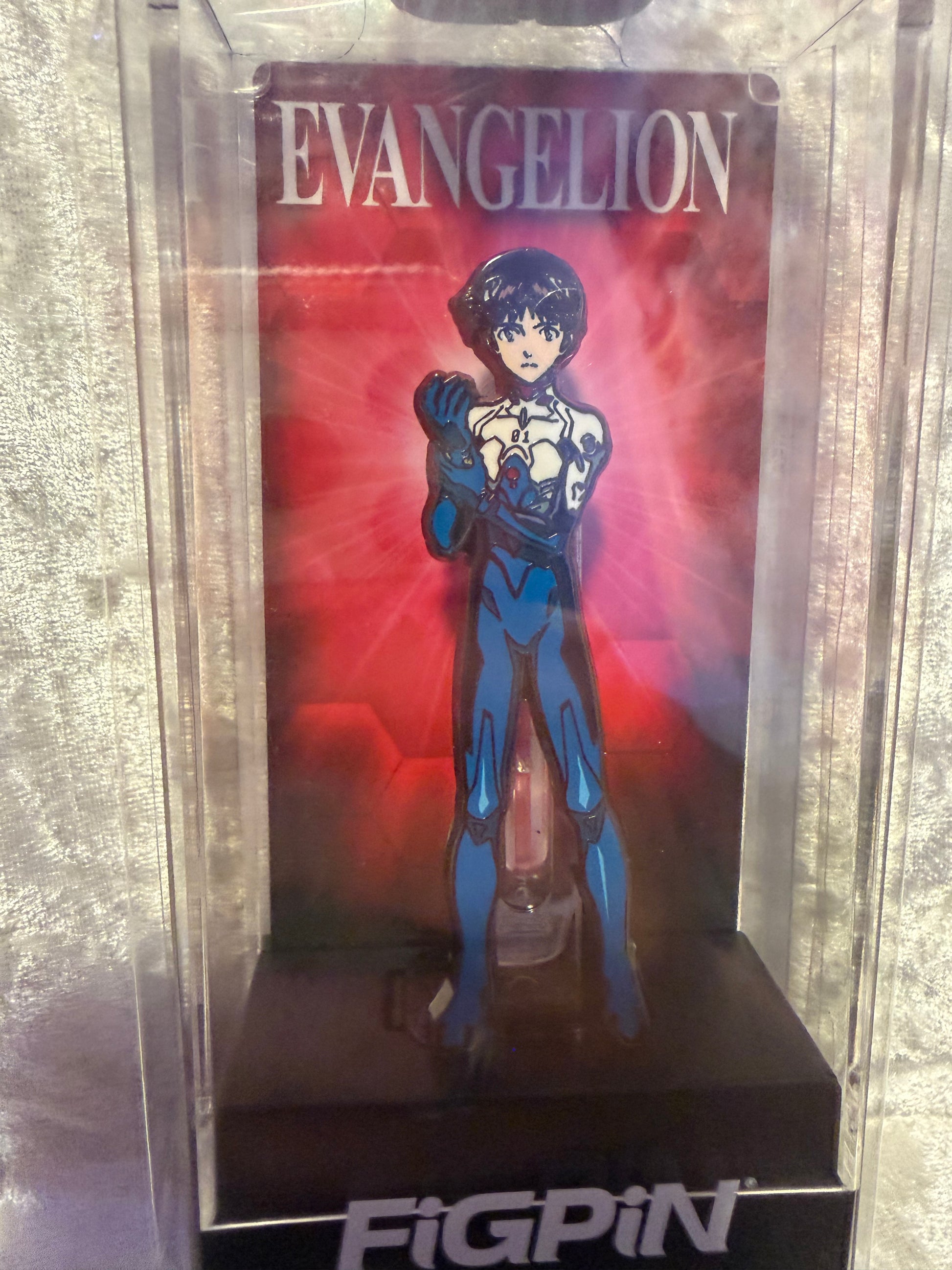 Shinji Ikari FiGPiN #333 Neon Genesis Evangelion collectible enamel pin