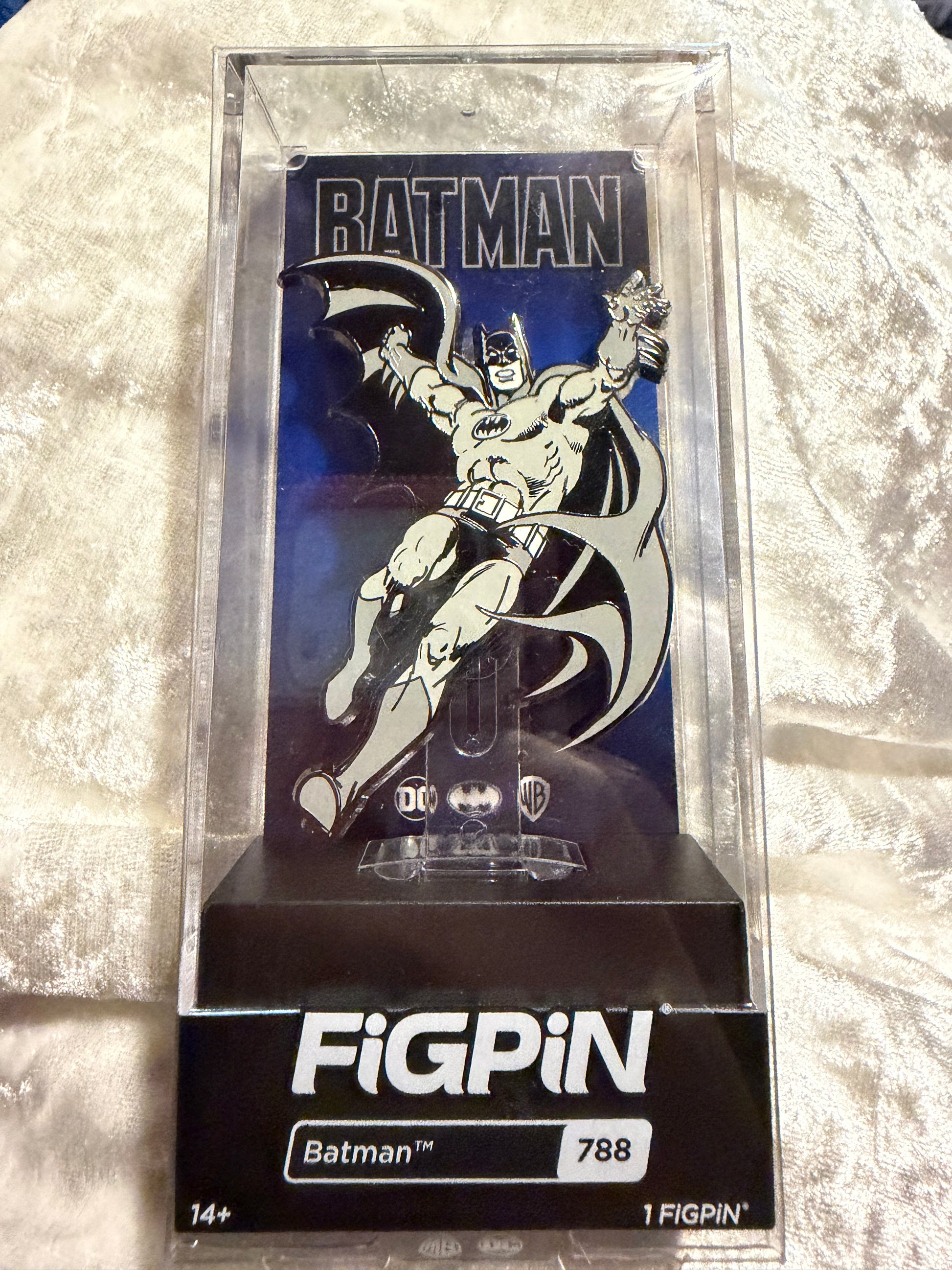 Silver Age Batman FiGPiN #788 DC Comics Deluxe Box Set Exclusive collectible pin in display box