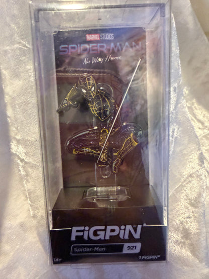 Spider-Man FiGPiN #921 Marvel No Way Home NYCC exclusive collectible pin