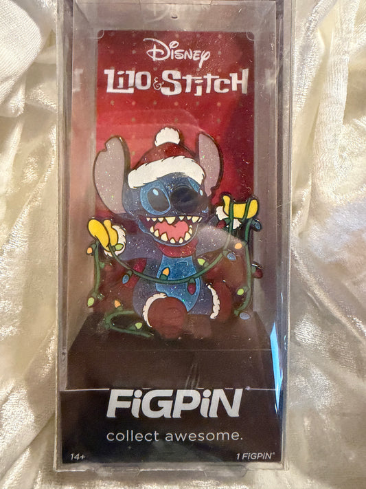 Stitch FiGPiN #1783 Disney Lilo & Stitch Holiday Glitter limited edition collectible pin