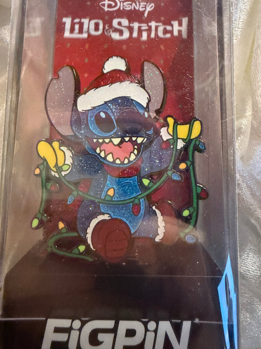 Stitch FiGPiN #1783 Disney Lilo & Stitch Holiday Glitter limited edition collectible pin