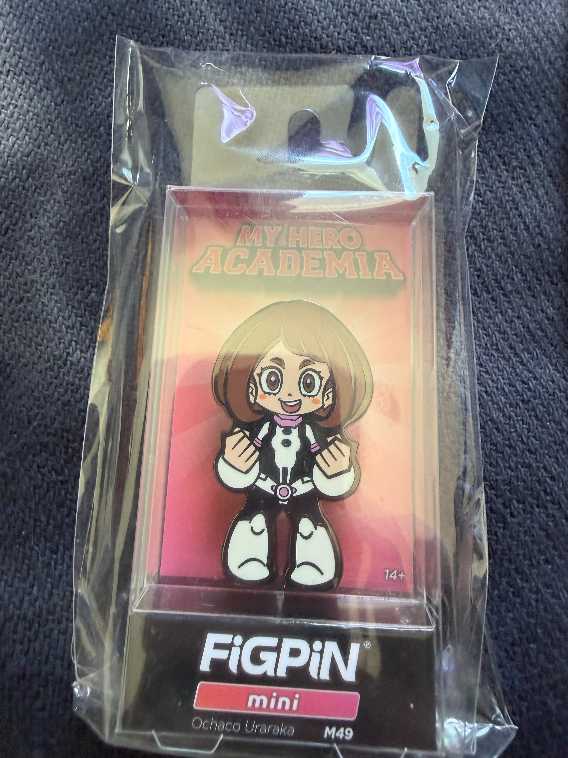 Uraraka FiGPiN Mini #M49 My Hero Academia collectible pin