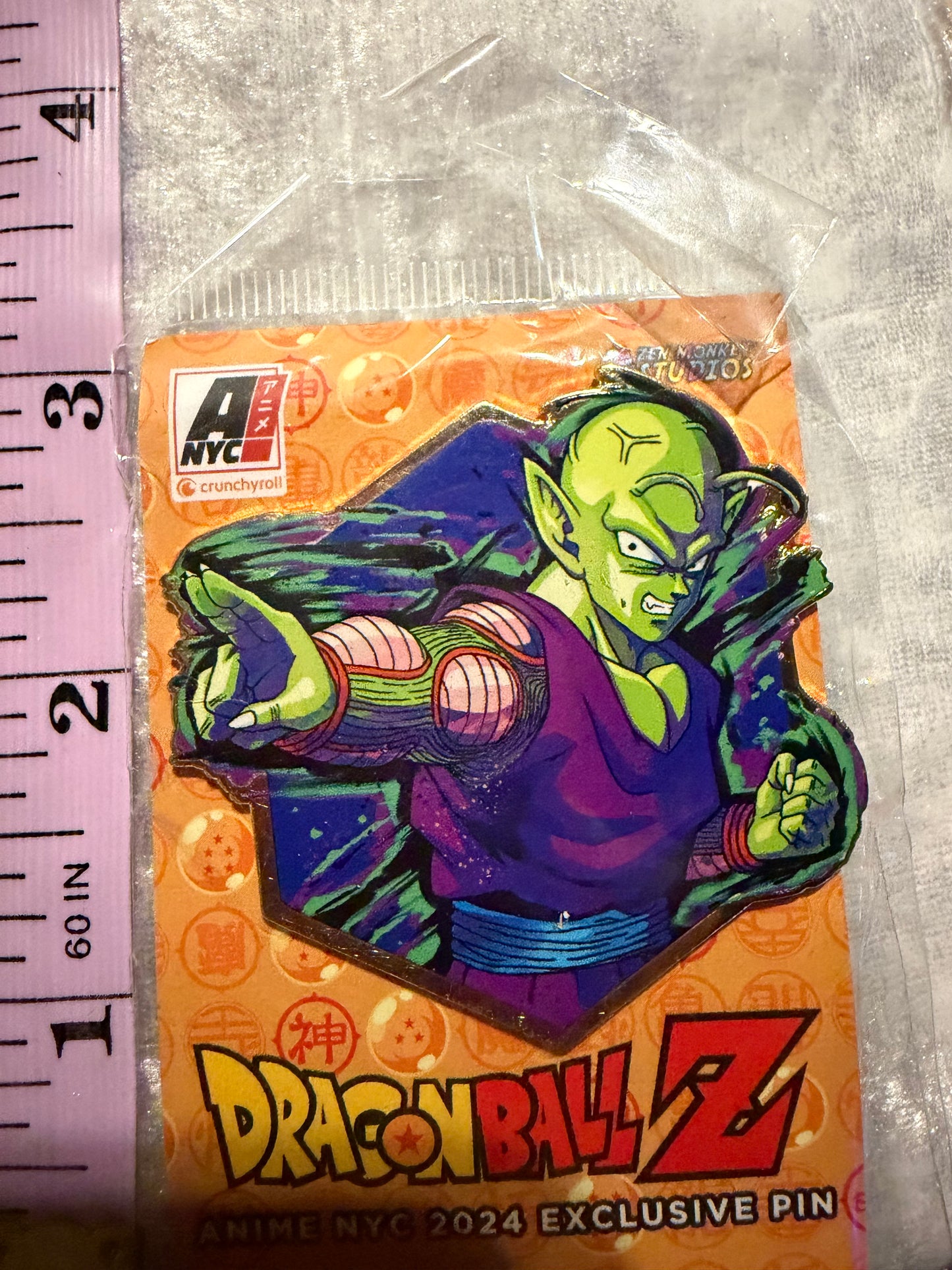 Zen Monkey Studios Painterly Series Piccolo Dragon Ball Z NYCC 2024 Exclusive enamel pin Limited Edition 400